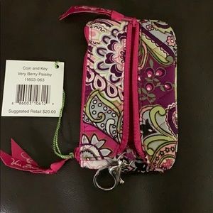 Vera Bradley Coin and Key